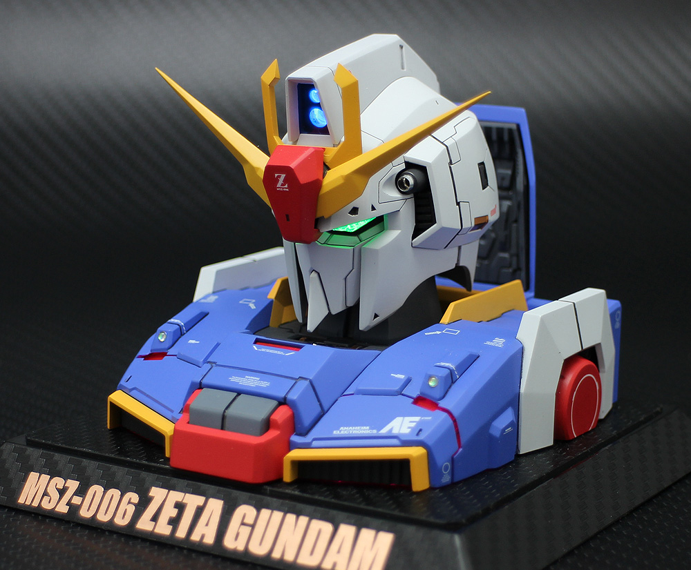 ZETA GUNDAM 1/48HEAD DISPLAY 「LED」